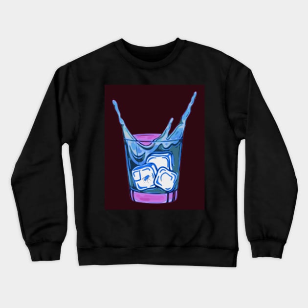 fly in ice Crewneck Sweatshirt by oryan80